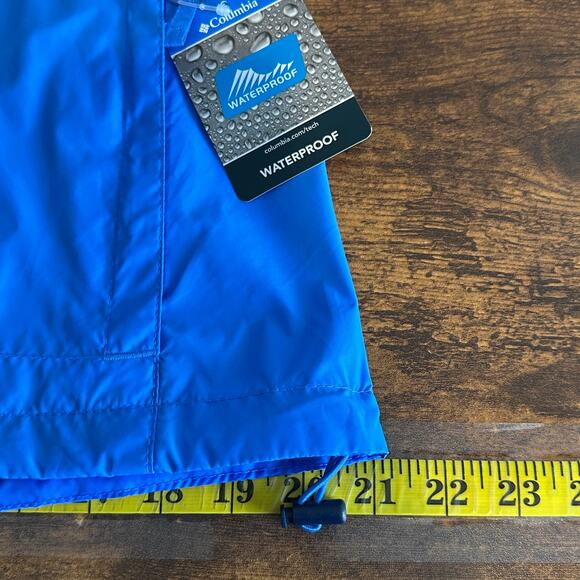 NEW Columbia Waterproof Switchback III Jacket Small Blue Gorpcore Travel Hike - Picture 6 of 9